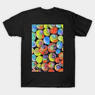 Abstract snails T-Shirt